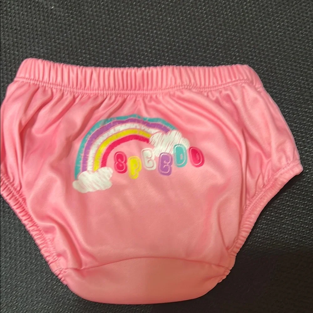 Speedo Pink Swim Diaper